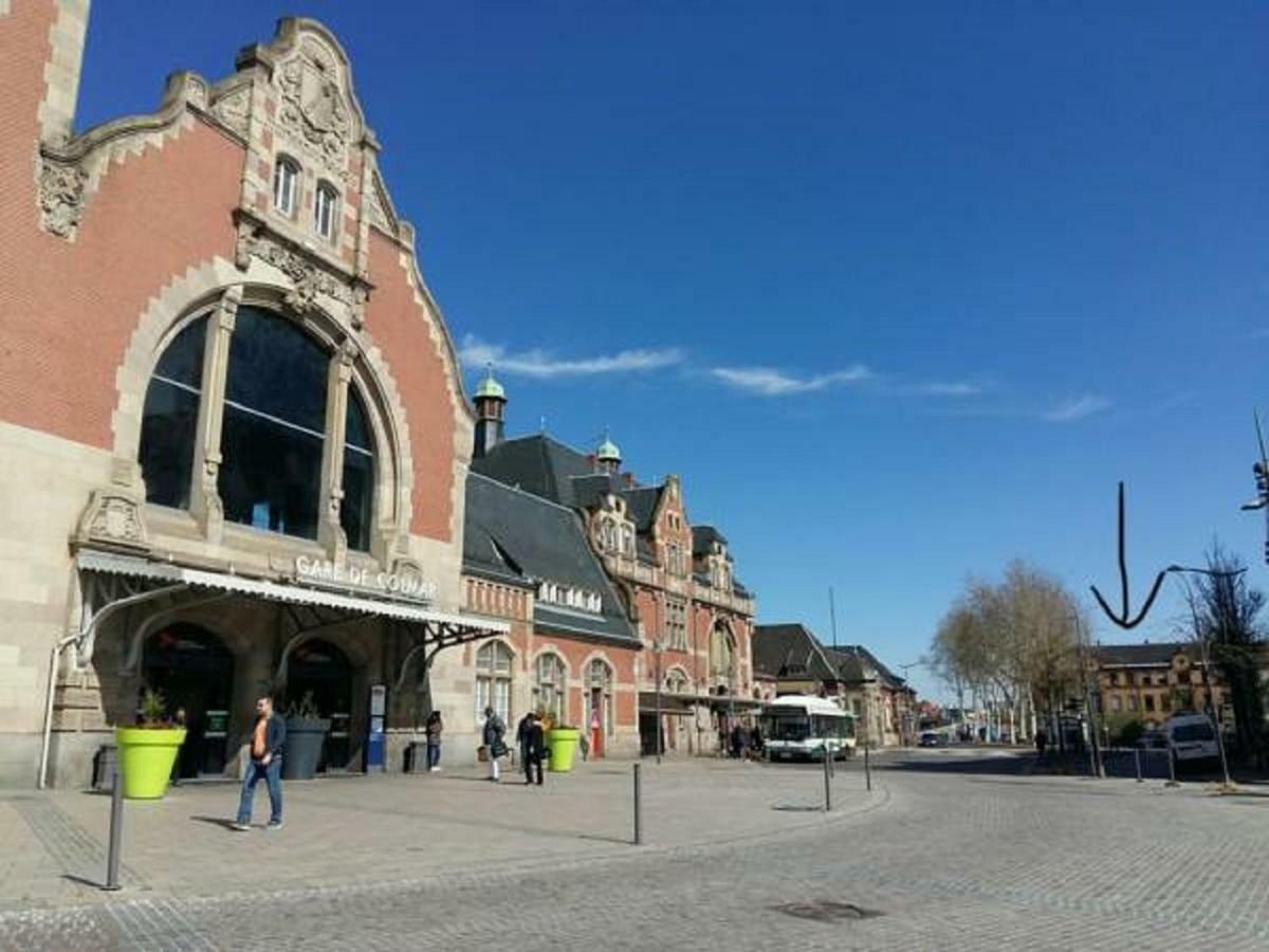 Studio De Charme Au Pied De La Gare Apartment Colmar Luaran gambar